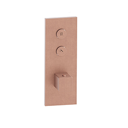FACADE THERMO TWIST THERMO 2 SORTIES QUADRI OR ROSE BROSSE **FIN