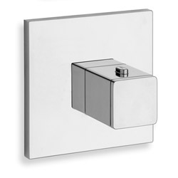 FACADE EXTERNE QUADRI POUR BOITIER THERMO PD70000 CHROME