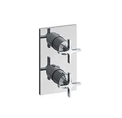 $ FACADE EXTERNE CROSS ROAD LAITON 2 SORTIES CHROME