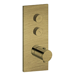FACADE THERMO TWIST  THERMO 2 SORTIES TRIVERDE VIEUX BRONZE