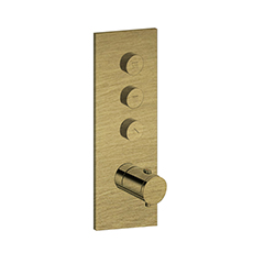 FACADE THERMO TWIST  THERMO 3 SORTIES TRIVERDE VIEUX BRONZE