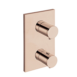 FACADE EXTERNE TRIVERDE PVD 2 SORTIES OR ROSE 