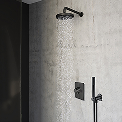 PACK ENCASTRE DOUCHE MITIGEUR TRIVERDE BLACKMAT