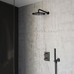 PACK ENCASTRE DOUCHE TRIVERDE THERMO BLACKMAT