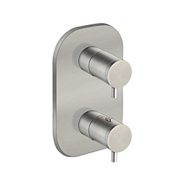 $ FACADE EXTERNE THERMOSTATIQUE PIX INOX 2 SORTIES
