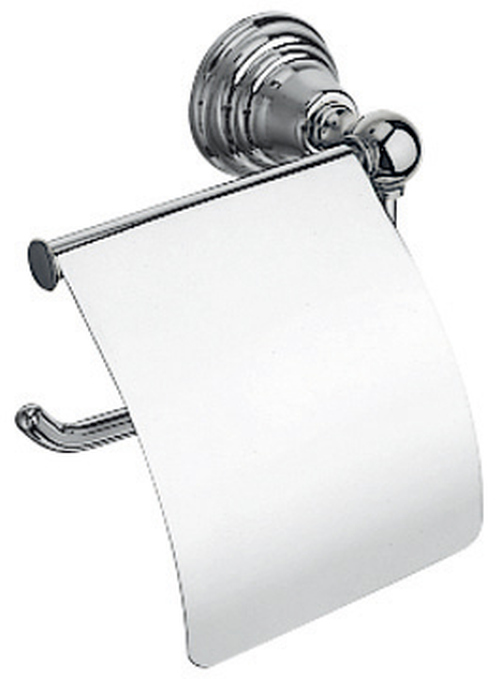 #PORTE PAPIER MUSEO COUVERT CHROME/OR