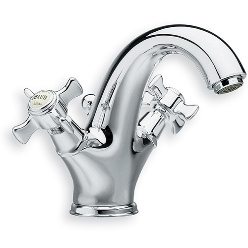 LAVABO CHAMBORD LARGE CHROME/OR + VIDAGE***fin DEF