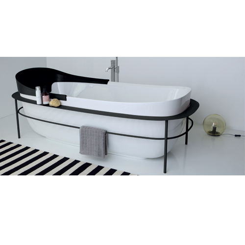#STRUCTURE METAL BLACK POUR BAIGNOIRE SNUG***/FIN