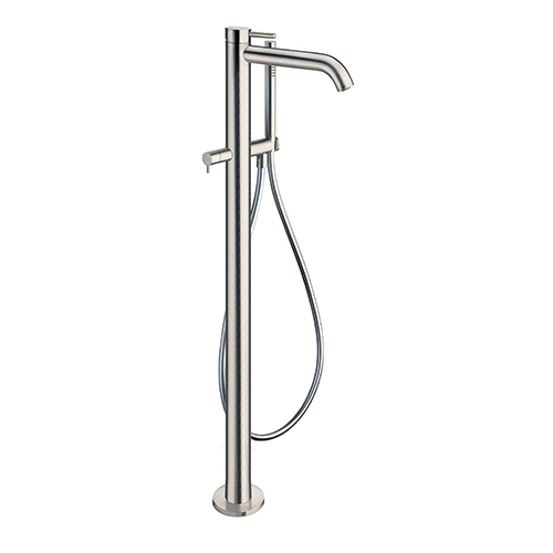 MITIGEUR IX INOX 316 BAIN DOUCHE MONOCOLONNE SUR PIED AVEC DOUCHETTE