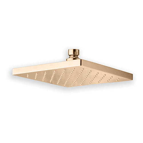 #POMME DOUCHE CARREE 180*180 OR ROSE