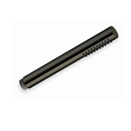 #DOUCHETTE MONOJET RONDE ANTICALCAIRE CHROME NOIR***/PD115