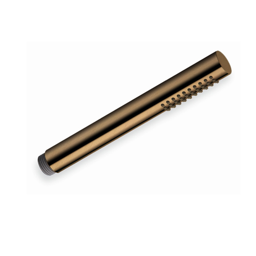 #DOUCHETTE MONOJET RONDE ANTICALCAIRE METAL OR ROSE BROSSE
