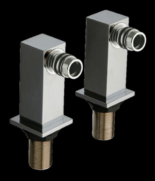 #COLONNETTES CARREE POUR ECROUS LONG ENTRAXE BAIGNOIRE 150MM