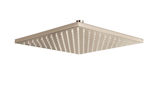 #POMME DE DOUCHE CARREE 30X30 LAITON METAL BRILLANT