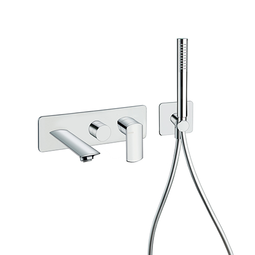 BAIN DOUCHE MURAL PROFILO ENCASTRE 2 SORTIES