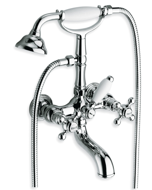 BAIN DOUCHE PARIGI + ACCESSOIRES CHROME