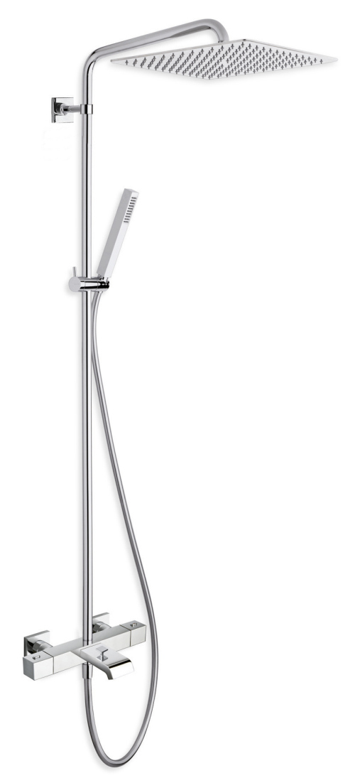 COLONNE QUADRI BAIN DOUCHE BAGNO 300 THERMOSTATIQUE CHROME