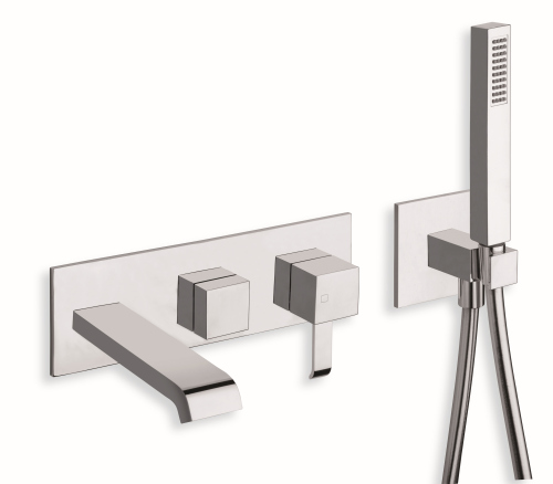 FACADE EXTERNE QUADRI BAIN DOUCHE MURAL 3 SORTIES***QM103