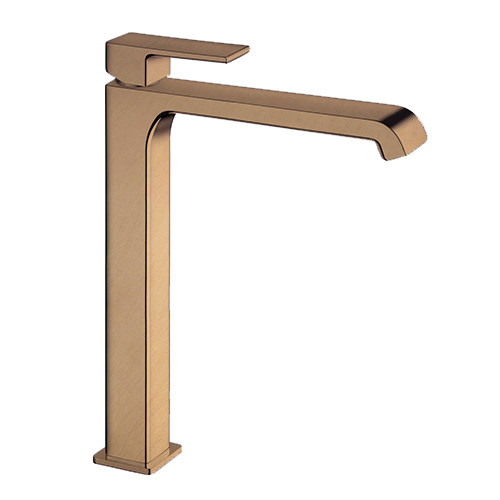 #LAVABO QUADRI S MITIGEUR HAUT AVEC VIDAGE UP&DOWN OR ROSE BROS**/34P