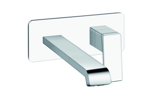#LAVABO MURAL QUADRI S PLAQUE SAILLIE 225 CM CHROME