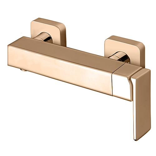 #DOUCHE QUADRI S MITIGEUR OR ROSE