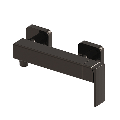 #DOUCHE QUADRI S MITIGEUR CHROME NOIR