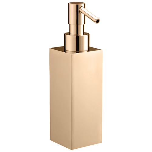 #DISTIBUTEUR DE SAVON LIQUIDE A POSER DOMINO OR ROSE