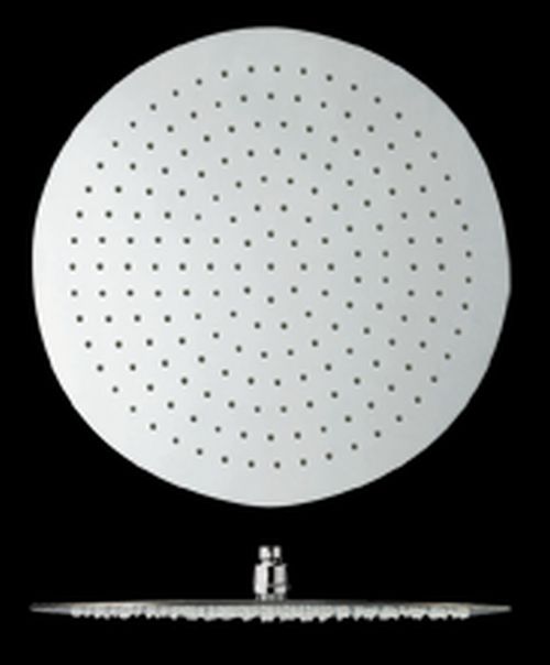 POMME DE DOUCHE SANDWICH RONDE D 400MM INOX ANTICALCAIRE
