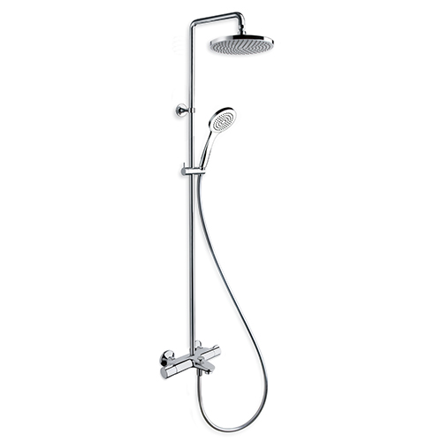 COLONNE BAIN DOUCHE THETA THERMOSTATIQUE CHROME