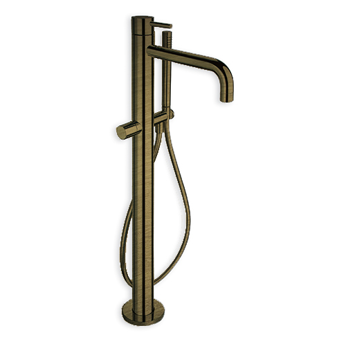 BAIN DOUCHE TRIVERDE MONOCOLONNE SUR PIED VIEUX BRONZE