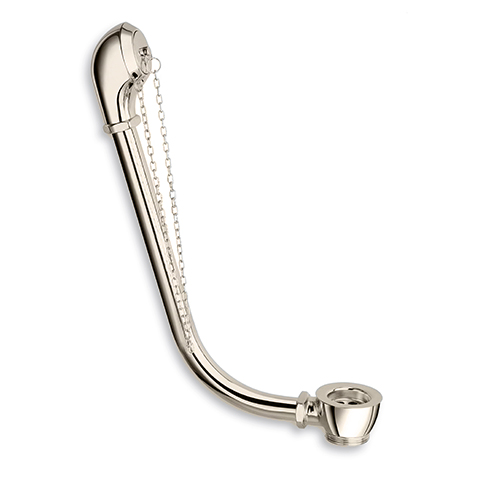 #VIDAGE BAIGNOIRE RETRO A CHAINETTE LAITON METAL