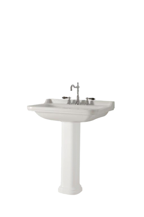 LAVABO CERAMIQUE WALDORF 80-55 CM PERCAGE 3 TROUS
