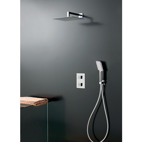 PACK ENCASTRE DOUCHE THERMOSTATIQUE QUADRI CLASSIQUE