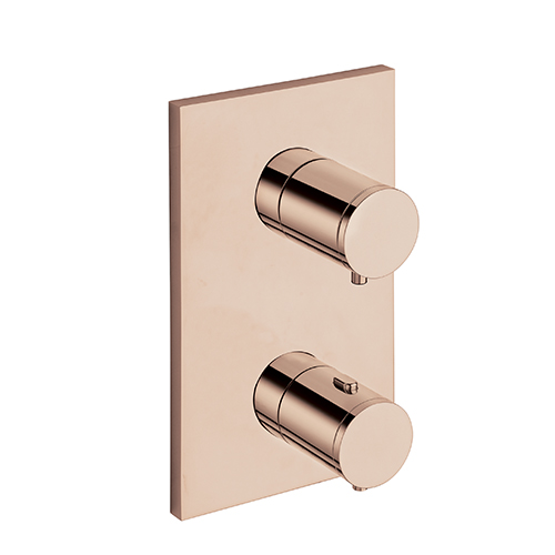 FACADE EXTERNE TRIVERDE PVD 2 SORTIES OR ROSE